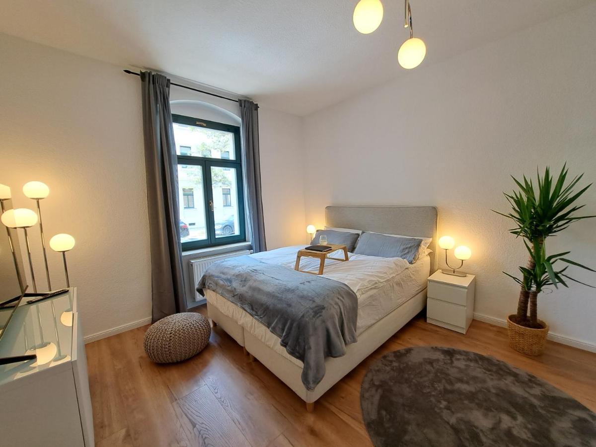 Gemuetliche Helle Ferienwohnung Dresden Bagian luar foto